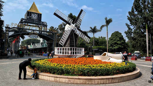 深圳荷蘭花卉小鎮(zhèn)半日游 徜徉歐式風(fēng)情與花海之間